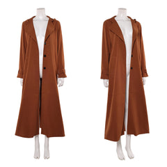 Cosplay Costume Kara Zor-El Supergirl(2026) Film Cosplay Veste Marron Femme