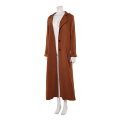 Cosplay Costume Kara Zor-El Supergirl(2026) Film Cosplay Veste Marron Femme