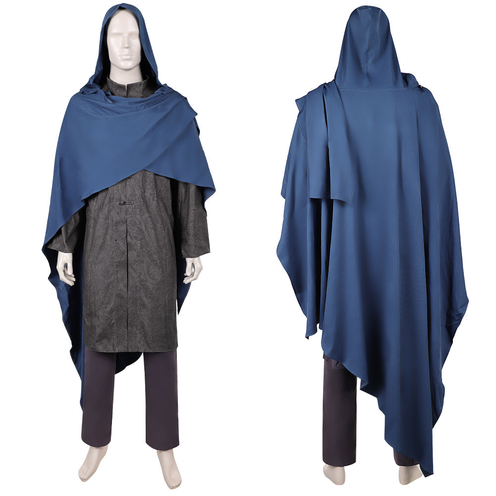 Cosplay Costume King Aegon Targaryen House of the Dragon 3(2026) TV Cosplay Tenue Grise et Verte Homme