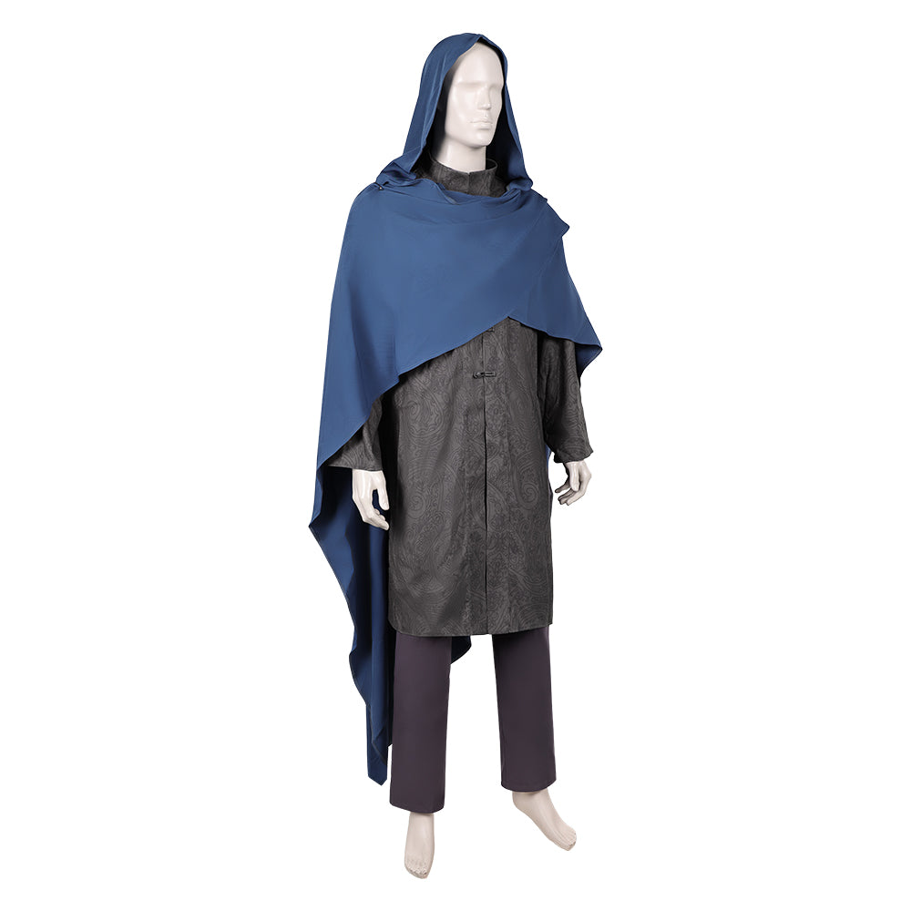 Cosplay Costume King Aegon Targaryen House of the Dragon 3(2026) TV Cosplay Tenue Grise et Verte Homme