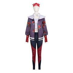 Cosplay Costume Kiriko Overwatch Jeu Cosplay Tenue Violette Femme