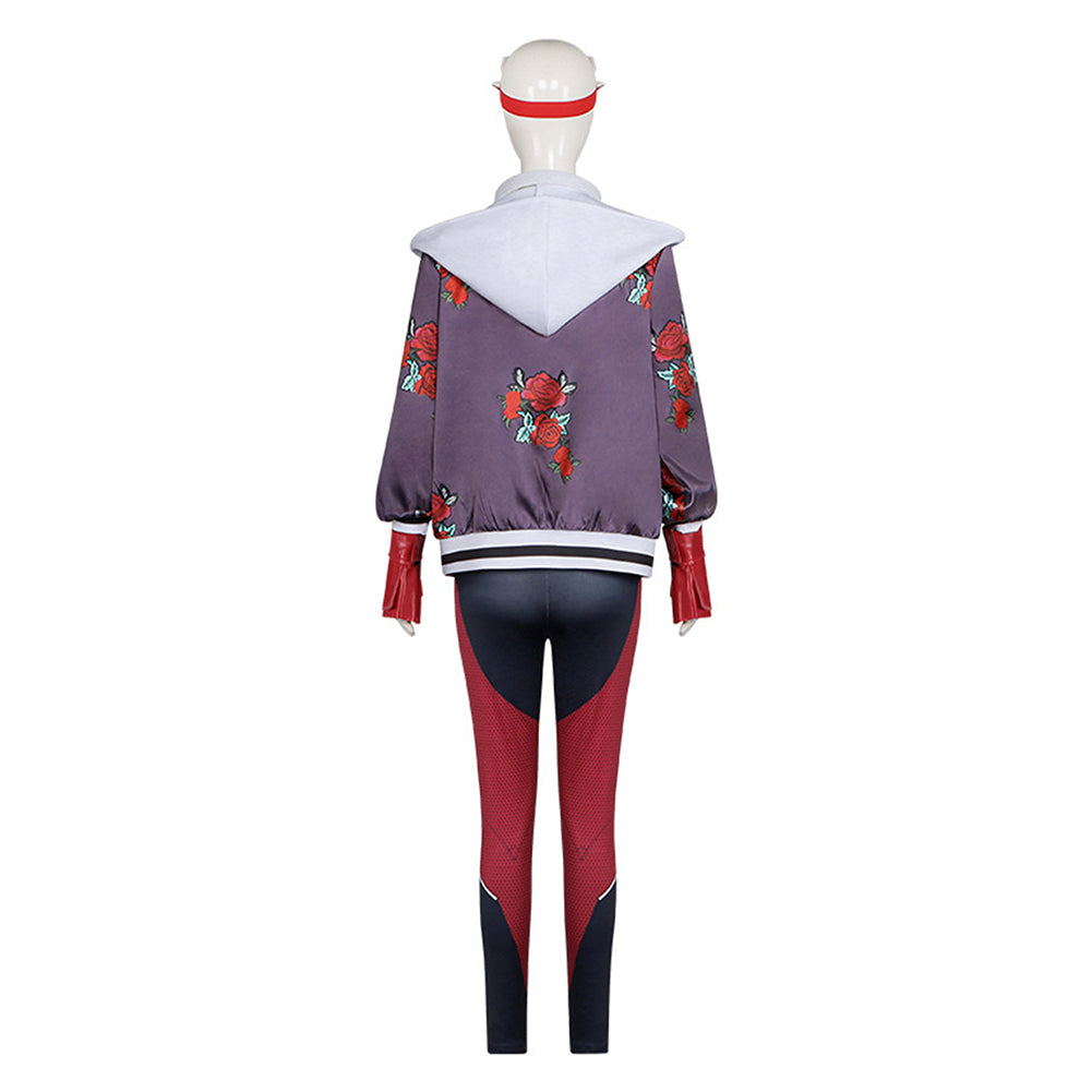 Cosplay Costume Kiriko Overwatch Jeu Cosplay Tenue Violette Femme