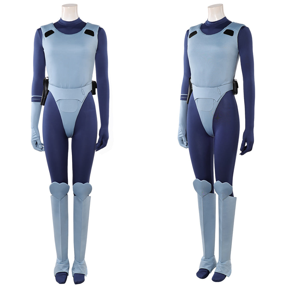 Cosplay Costume Kusanagi Motoko The Ghost In The Shell(2026) Anime Cosplay Tenue Bleue Femme