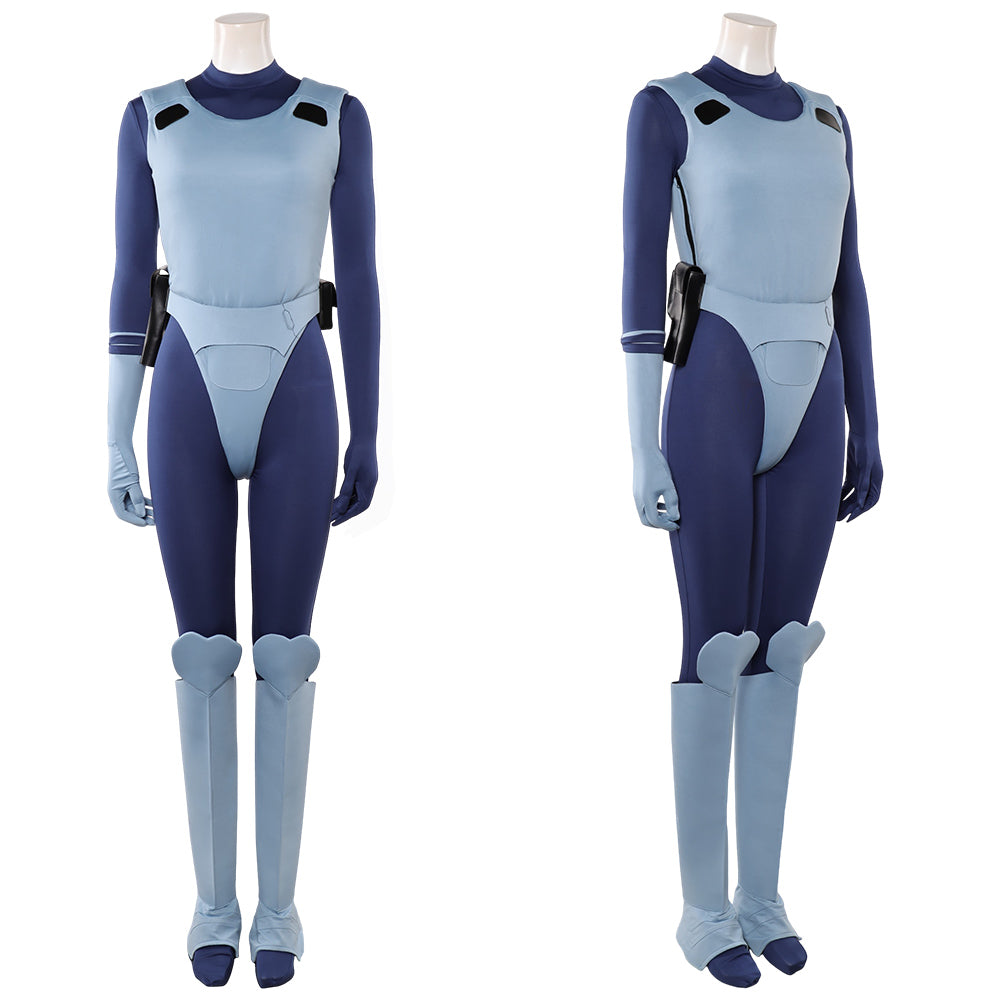 Cosplay Costume Kusanagi Motoko The Ghost In The Shell(2026) Anime Cosplay Tenue Bleue Femme