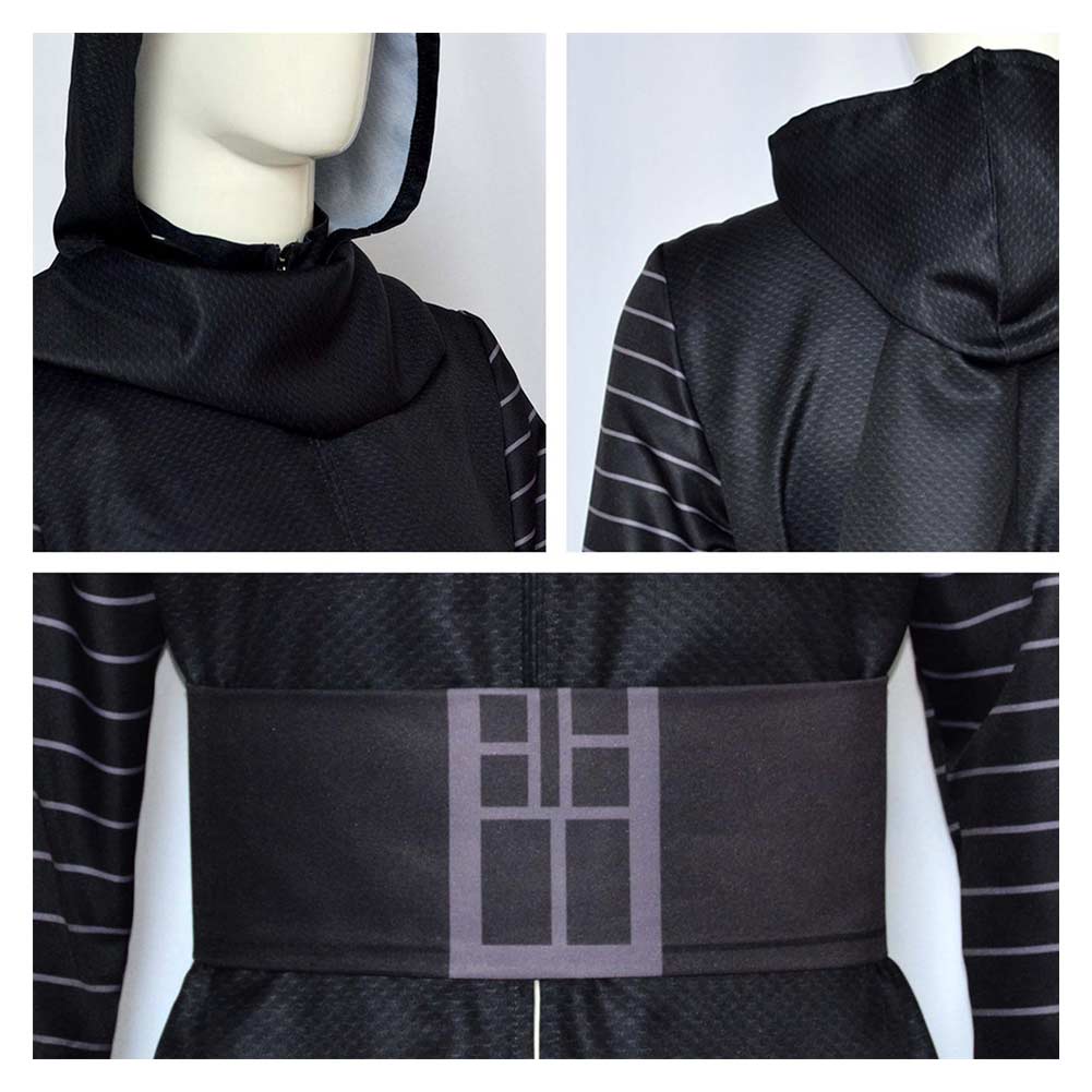 Cosplay Costume Kylo Ren Maul: Seigneur de l'Ombre(2026) TV Cosplay Tenue Noire Homme