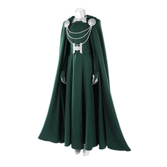 Cosplay Costume Latverian Witch Avengers 5(2026) Film Cosplay Robe Verte Femme