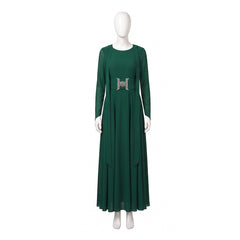 Cosplay Costume Latverian Witch The Avengers Film Cosplay Robe Verte Femme