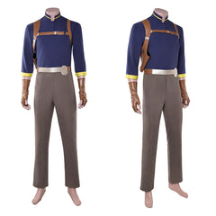 Cosplay Costume Lawson Maul: Seigneur de l'Ombre(2026) TV Cosplay Tenue Bleue et Grise Homme