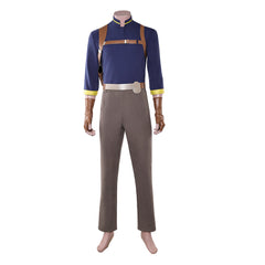 Cosplay Costume Lawson Maul: Seigneur de l'Ombre(2026) TV Cosplay Tenue Bleue et Grise Homme