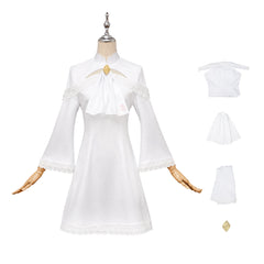 Cosplay Costume Louis Arneb RE0(2026) Anime Cosplay Robe Blanche Femme