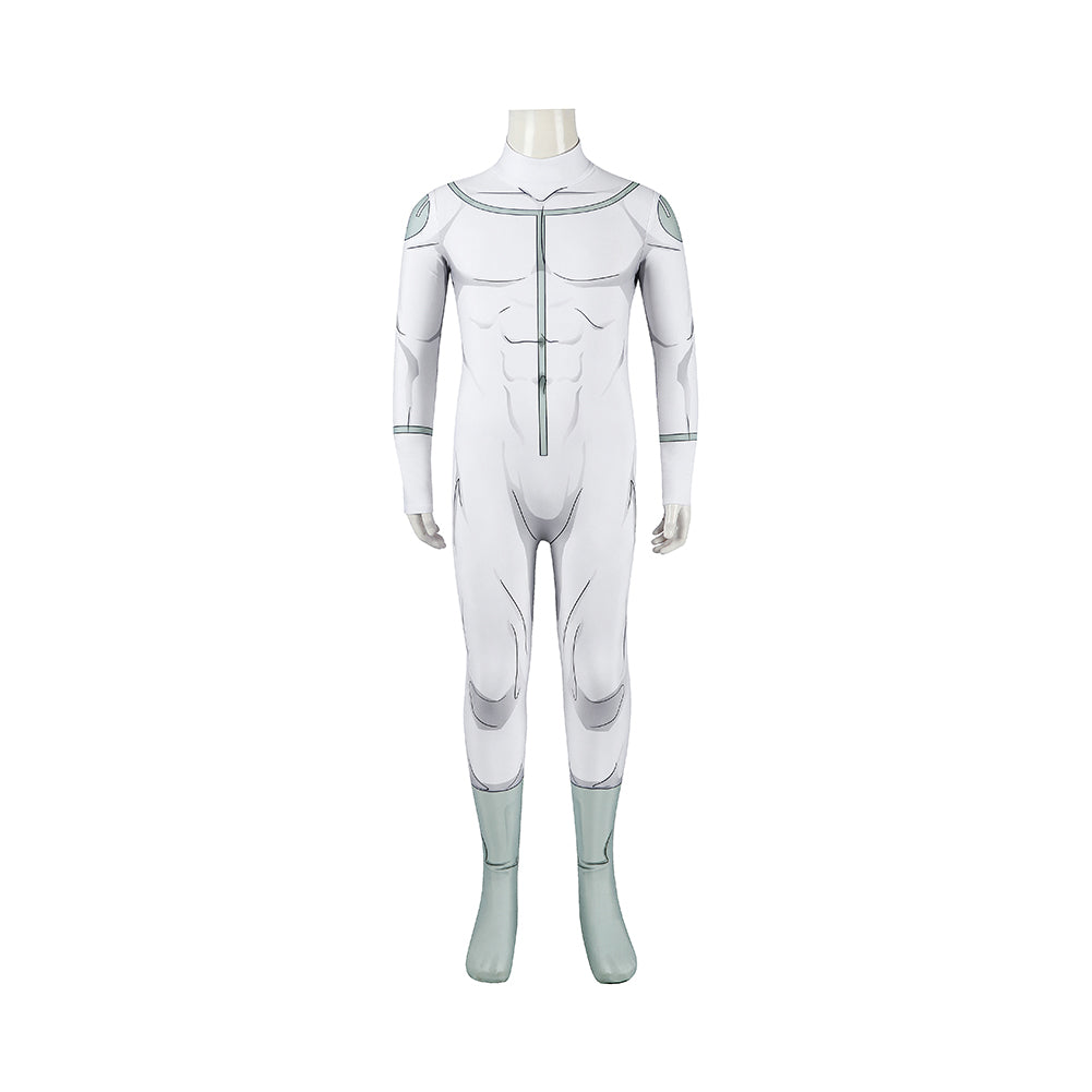 Cosplay Costume Lucan et Kregg L'Empire Viltrumite Invincible 4(2026) TV Cosplay Combinaison Blanche Enfant