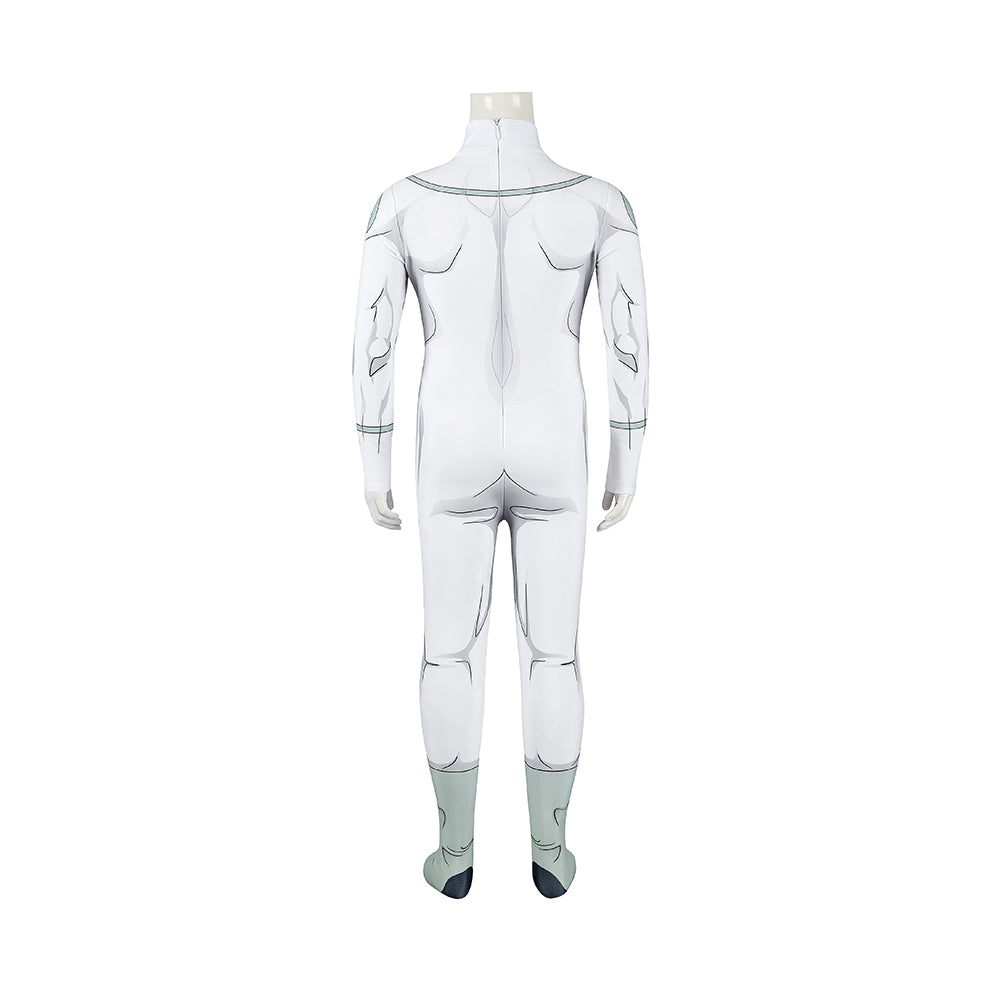 Cosplay Costume Lucan et Kregg L'Empire Viltrumite Invincible 4(2026) TV Cosplay Combinaison Blanche Enfant