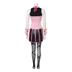 Cosplay Costume Lucy Steel JJBA 7(2026) Anime Cosplay Tenue Rose et Noire Femme