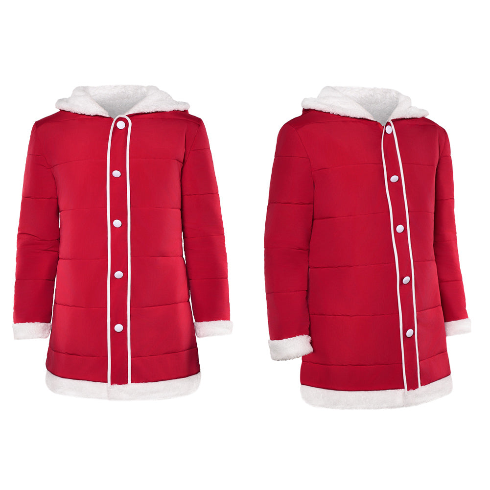 Cosplay Costume Luffy One Piece Live Action 2(2026) TV Cosplay Veste Rouge Homme