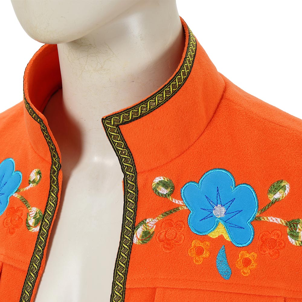 Cosplay Costume Luis Madrigal Descendants: Wicked Wonderland(2026) Film Cosplay Gilet Orange Homme