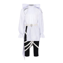 Cosplay Costume Luka Alien Stage(2026) TV Cosplay Tenue Blanche et Noire Homme
