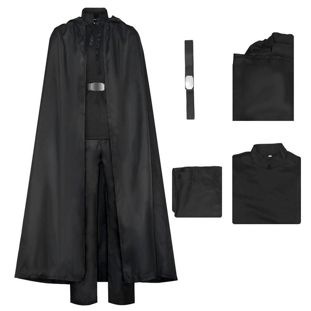 Cosplay Costume Luke The Mandalorian & Grogu(2026) Film Cosplay Tenue Brune Homme