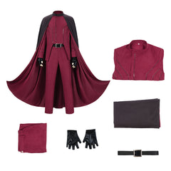 Cosplay Costume Magneto Avengers 5(2026) Film Cosplay Tenue Rouge Homme