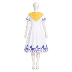 Cosplay Costume Malon The Legend of Zelda: Ocarina of Time Jeu Cosplay Robe Blanche Femme