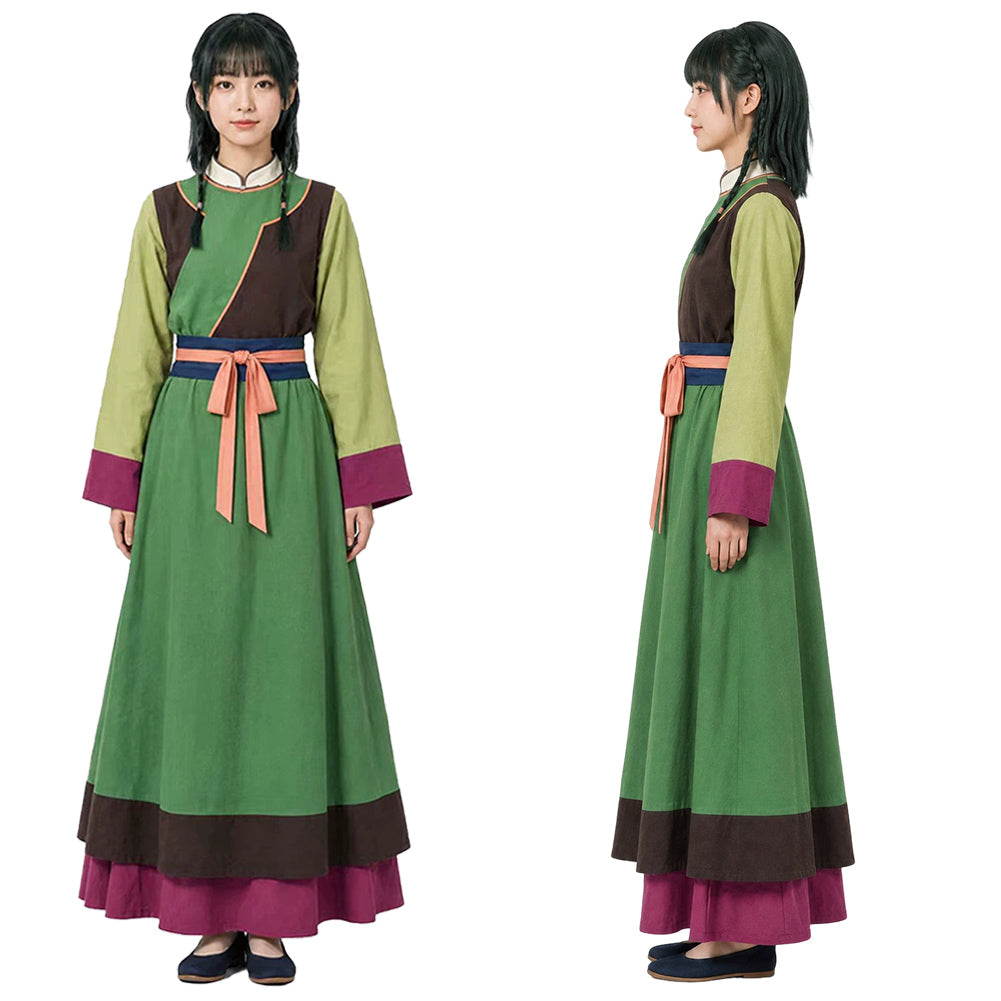 Cosplay Costume Maomao The Apothecary Diaries: The Secret of the Late Concubine(2026) Film Cosplay Robe Verte Femme