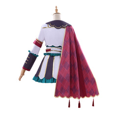Cosplay Costume Marche Lorraine Pretty Derby Anime Cosplay Robe Rouge et Blanche Femme