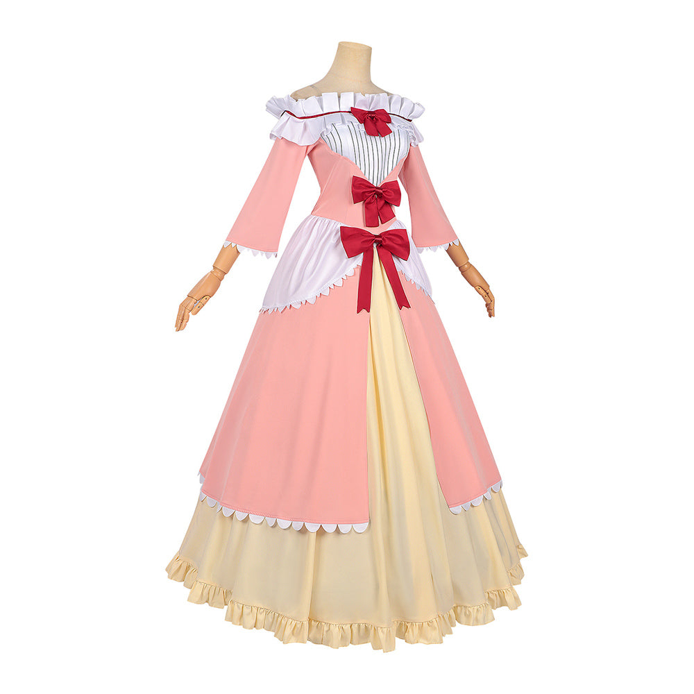 Cosplay Costume Maria Annunziata Always a Catch(2026) Anime Cosplay Tenue Rose Femme