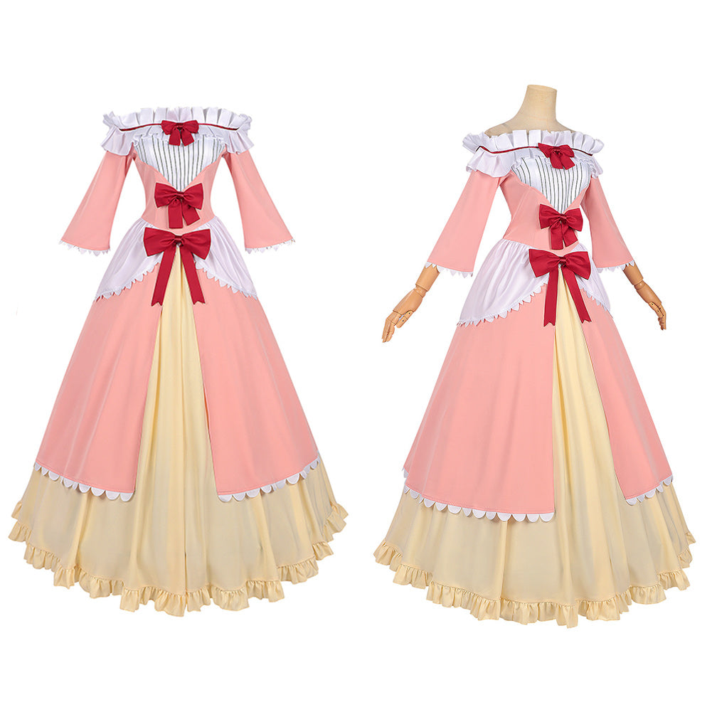Cosplay Costume Maria Annunziata Always a Catch(2026) Anime Cosplay Tenue Rose Femme