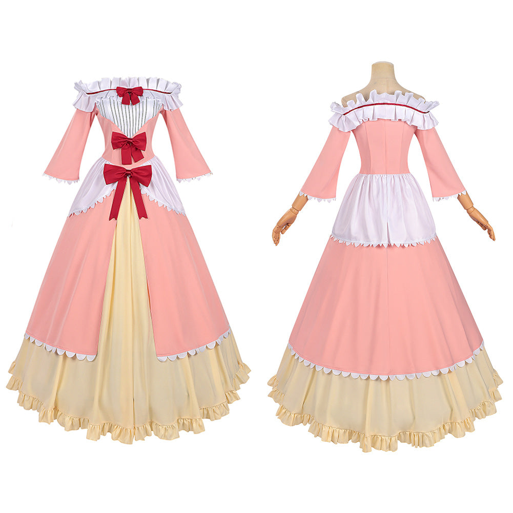 Cosplay Costume Maria Annunziata Always a Catch(2026) Anime Cosplay Tenue Rose Femme