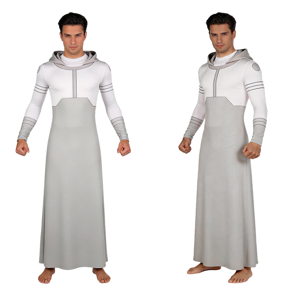 Cosplay Costume Mark Grayson Invincible 4(2026) TV Cosplay Combinaison Grise Homme