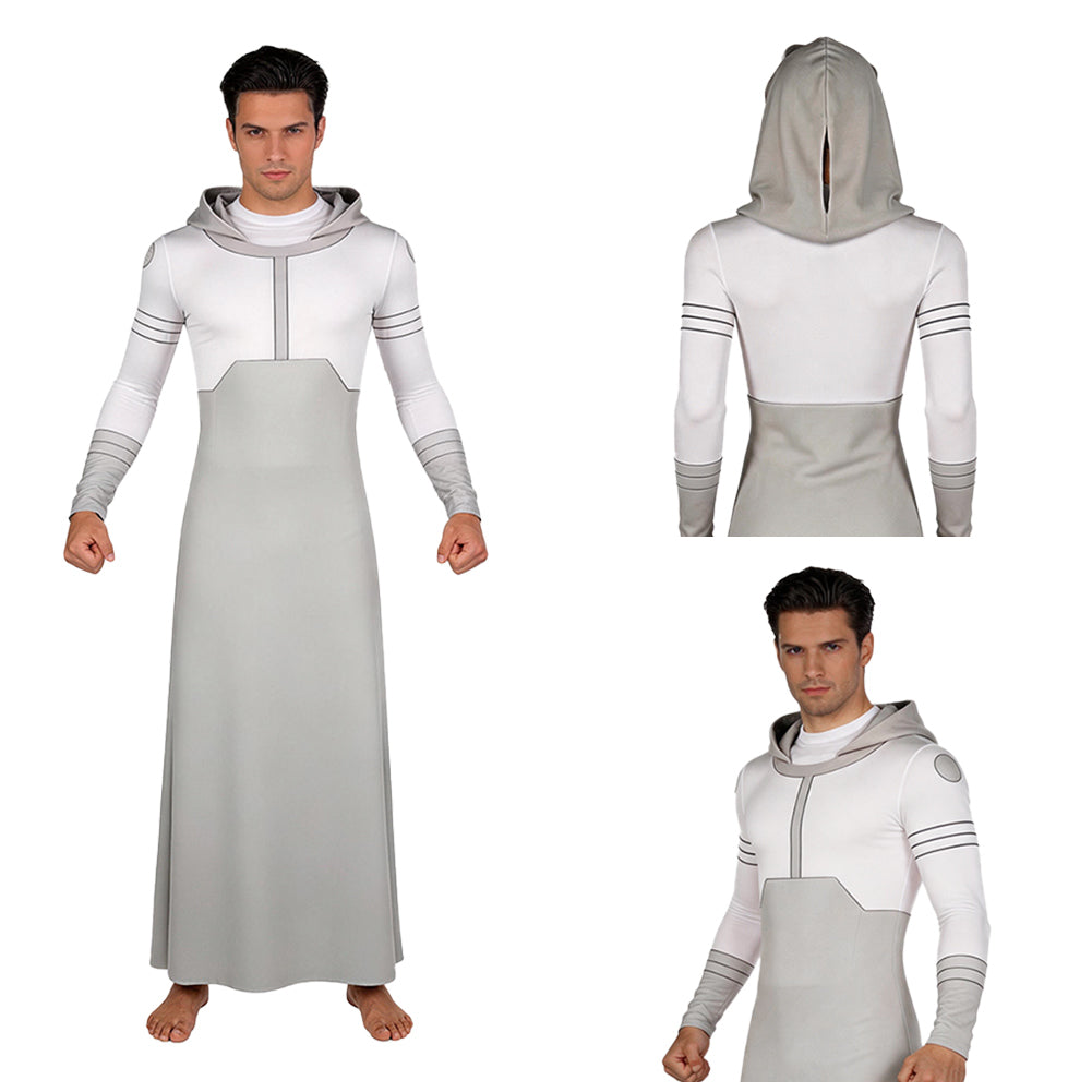 Cosplay Costume Mark Grayson Invincible 4(2026) TV Cosplay Combinaison Grise Homme