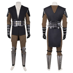 Cosplay Costume Maul Maul: Seigneur de l'Ombre(2026) TV Cosplay Tenue Noire et Verte Homme