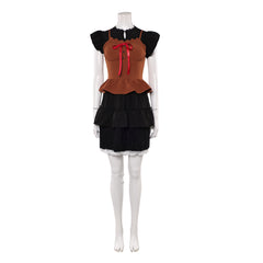 Cosplay Costume Mayu Amakura Fatal Frame 2 Remake(2026) Jeu Cosplay Robe Noire et Brune Tenue Femme
