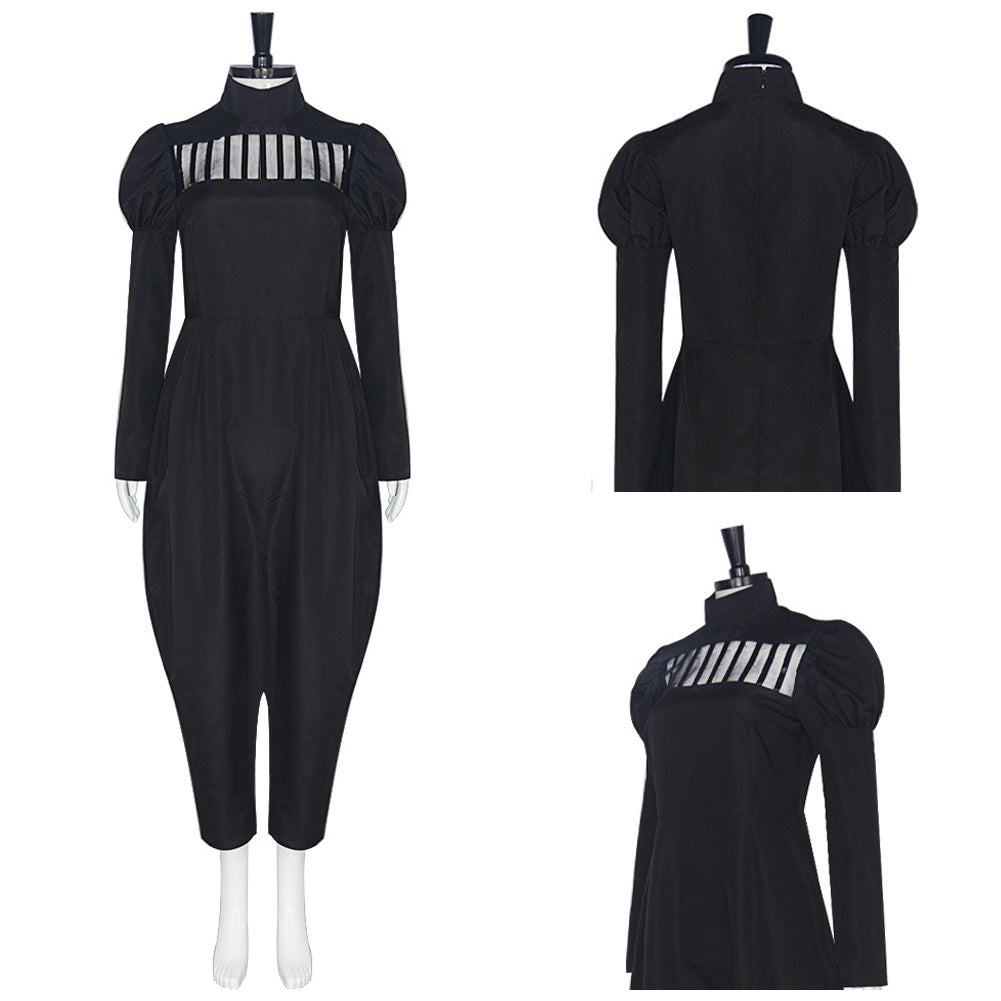 Cosplay Costume Meimei Anime Cosplay Combinaison Noire et BLanche Femme