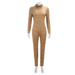 Cosplay Costume Mel The Gaslight District(2026) TV Cosplay Combinaison Brune Femme