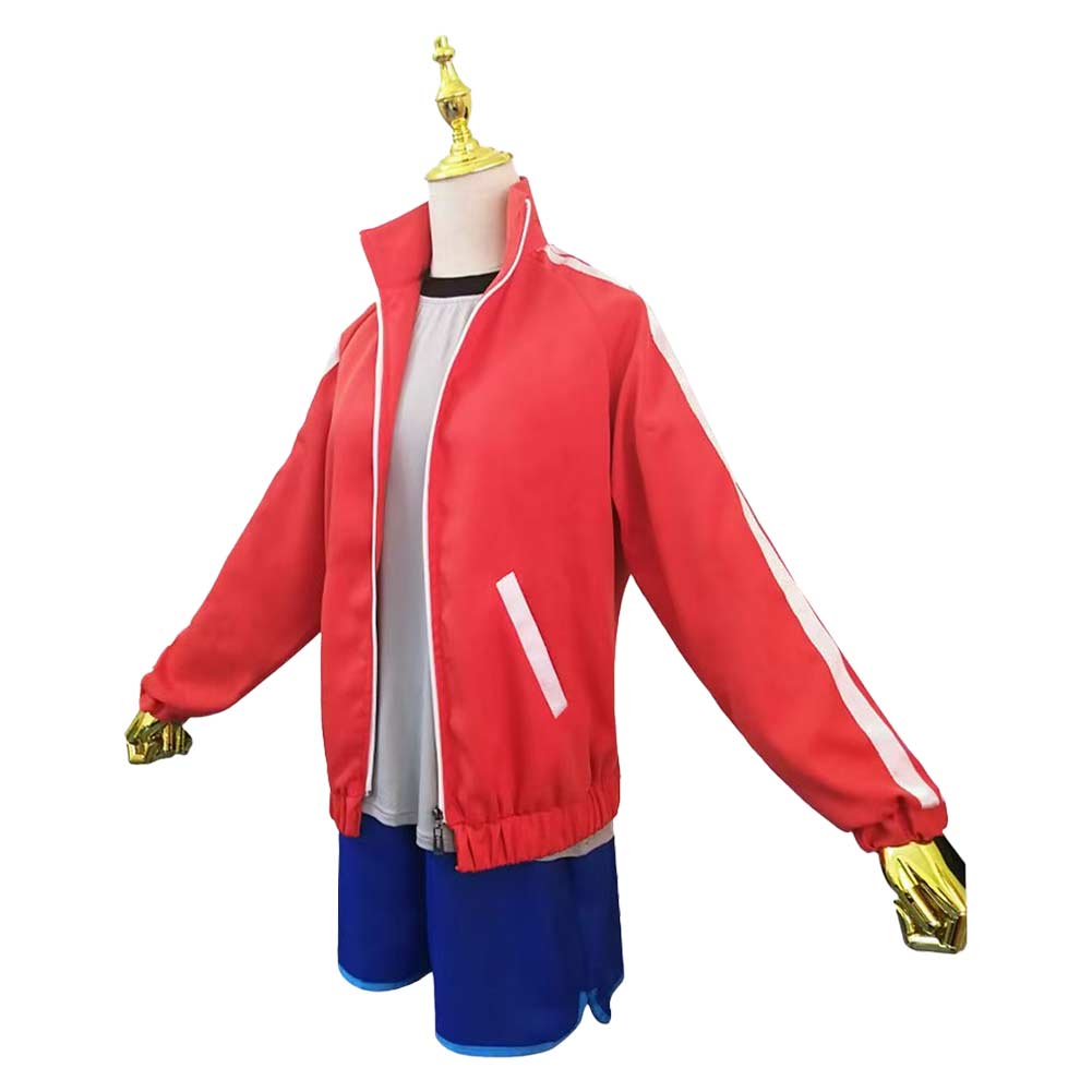 Cosplay Costume Michiru Kagemori Brand New Animal Anime Cosplay Tenue Rouge Femme