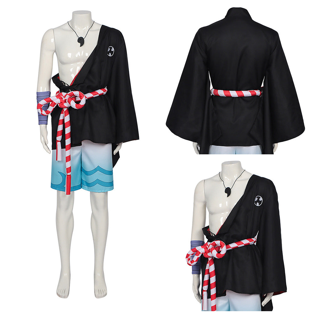 Cosplay Costume Mikado Akira Cosmic Princess Kaguya(2026) Anime Cosplay Tenue Noire Homme