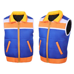 Cosplay Costume Mike Wheeler Stranger Things: Chroniques de 1985(2026) TV Cosplay Manteau Bleu Enfant