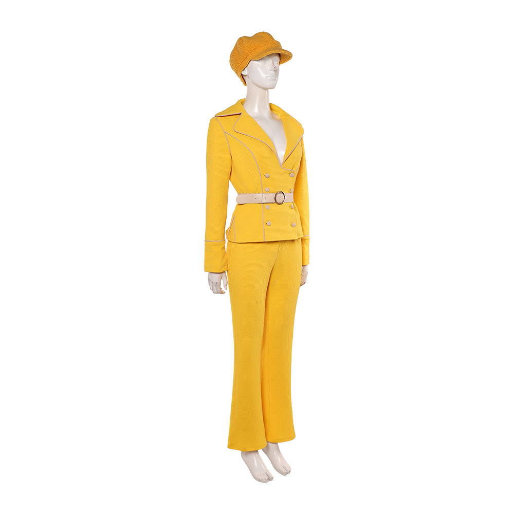 Cosplay Costume Miss Valentine One Piece Live Action 2(2026) TV Cosplay Tenue Jaune Femme