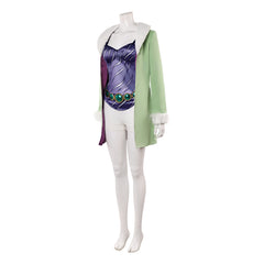 Cosplay Costume Miss Wednesday One Piece Live Action 2(2026) TV Cosplay Tenue Verte et Violette Femme