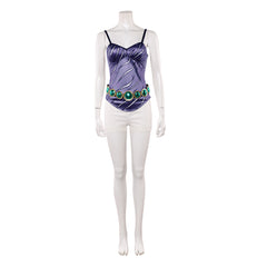 Cosplay Costume Miss Wednesday One Piece Live Action 2(2026) TV Cosplay Tenue Verte et Violette Femme