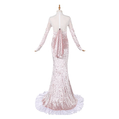 Cosplay Costume Mizi Alien Stage(2026) TV Cosplay Robe Rose Claire Femme