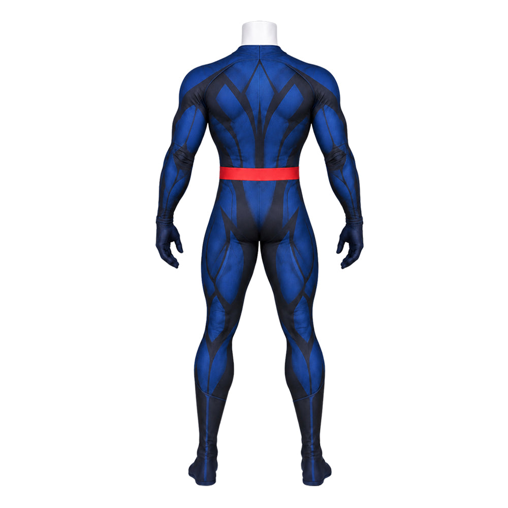 Cosplay Costume Mr. Sinister X-Men '97 Saison 2(2026) TV Cosplay Combinaison Bleue Homme
