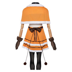 Cosplay Costume Nagisa Momoe Puella Magi Madoka Magica Anime Cosplay Tenue Orange Femme