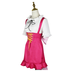Cosplay Costume Nami One Piece Whole Cake Island Arc Anime Cosplay Tenue Blanche et Rose Femme
