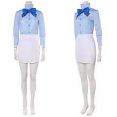 Cosplay Costume Nami One Piece: Heroines(2026) Anime Cosplay Tenue Bleue et Blanche Femme