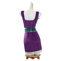 Cosplay Costume Nico Robin One Piece Live Action 2(2026) TV Cosplay Tenue et Chapeau Violette Femme