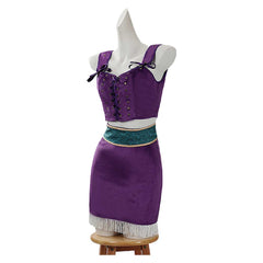 Cosplay Costume Nico Robin One Piece Live Action 2(2026) TV Cosplay Tenue et Chapeau Violette Femme