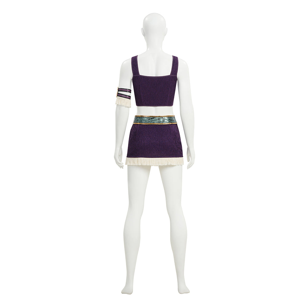 Cosplay Costume Niko Robin One Piece Live Action 2(2026) TV Cosplay Tenue Violette Femme