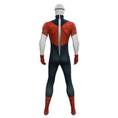 Cosplay Costume Oliver Grayson Invincible 4(2026) TV Cosplay Combinaison Rouge et Noire Homme Ver.2