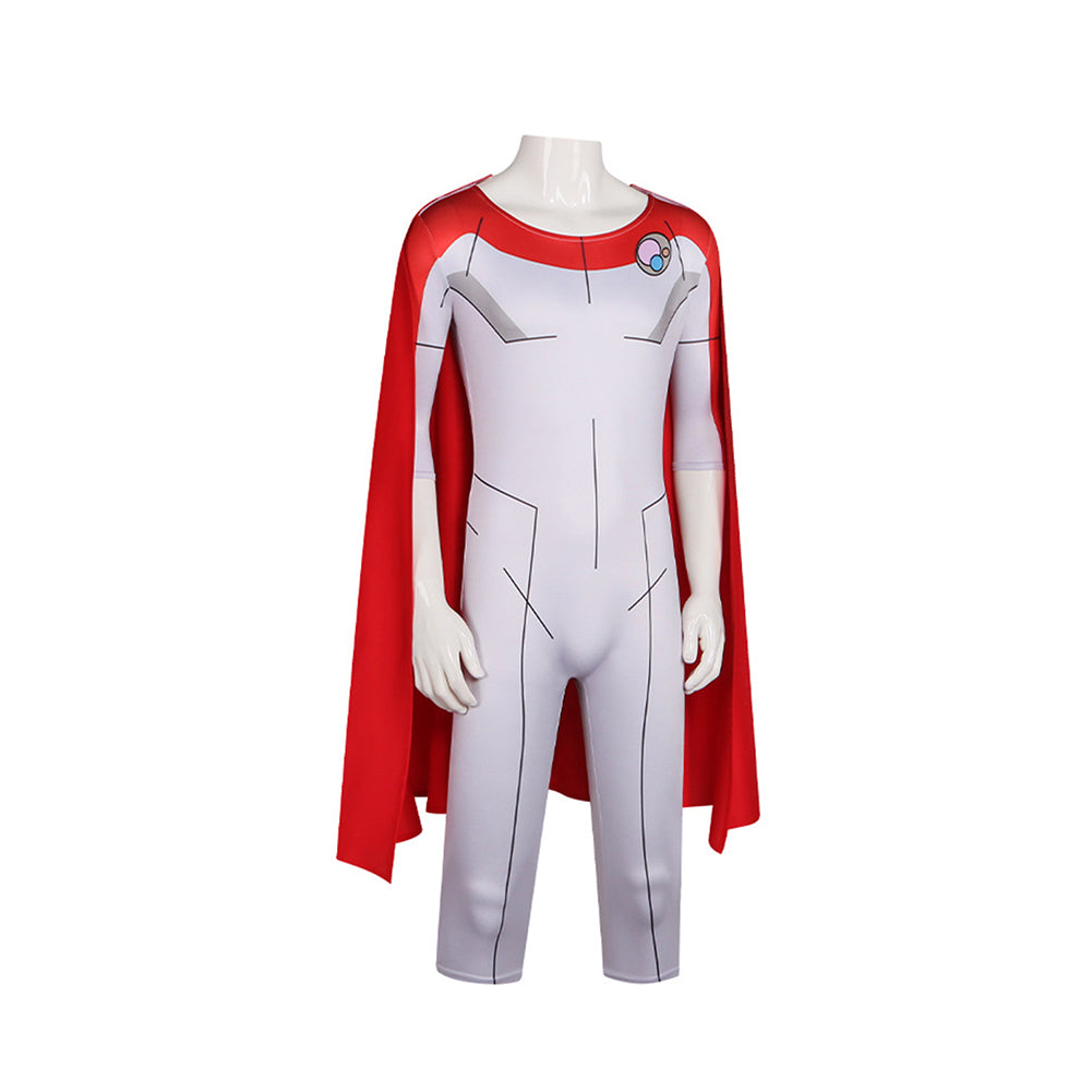 Cosplay Costume Oliver Grayson Invincible 4(2026) TV Cosplay Combinaison Rouge Homme